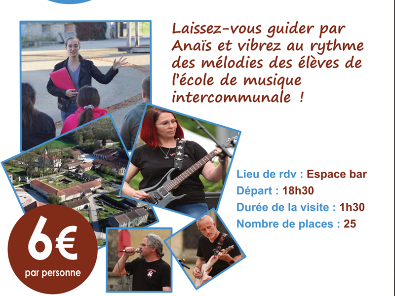 Visite guidée musicale à l'Abbaye d'Ecurey 1 Rue de l'Abbaye Montiers-sur-Saulx 2026-05-22