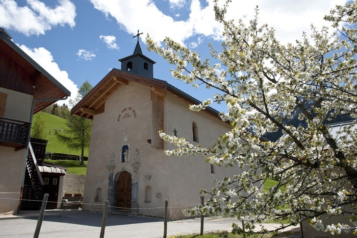 Visite libre de la chapelle de Montgésin, Chapelle Notre Dame des neige, Aime-la-Plagne