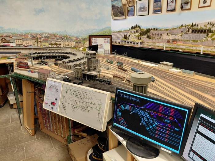 Visite libre des maquettes ferroviaires Fort de Tourneville Le Havre