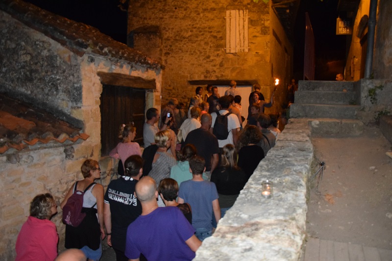 Visite nocturne guidée 2026 Limeuil Jardin de la mairie Limeuil 2026-08-20