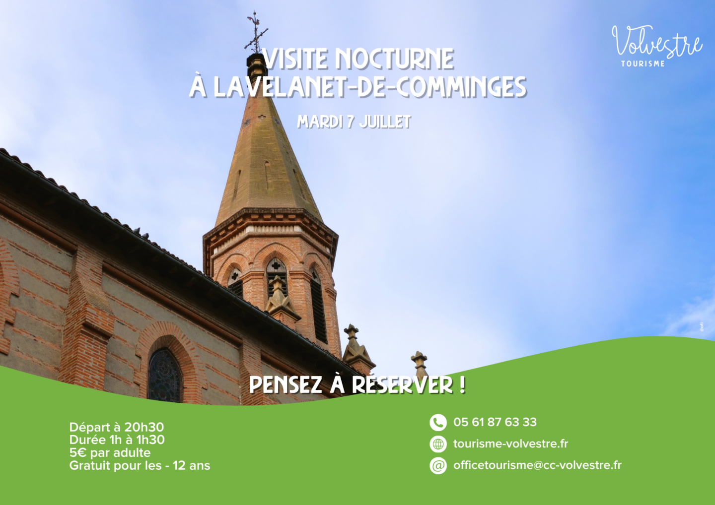 VISITE NOCTURNE LAVELANET-DE-COMMINGES Lavelanet-de-Comminges