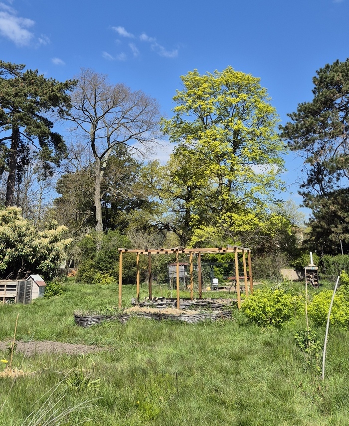 Visite sensorielle du jardin, Ferme pédagogique de La Croix-Rousse, Lyon