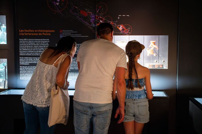 Visites guidées : Zoom sur les dernières fouilles et sur l’espace muséographique Château de Penne Penne