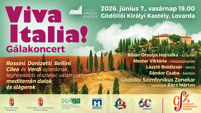 Viva Italia ! | Concert de gala de l’orchestre symphonique de Gödöllő Gödöllő Royal palace Gödöllő