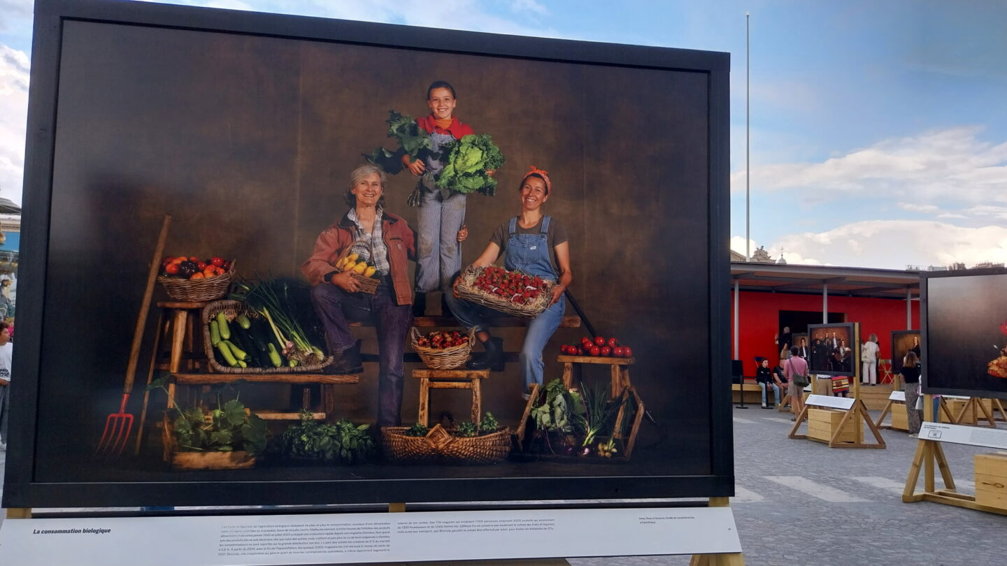 Portrait exposé dans le cadre de Vivre Ensemble à Paris