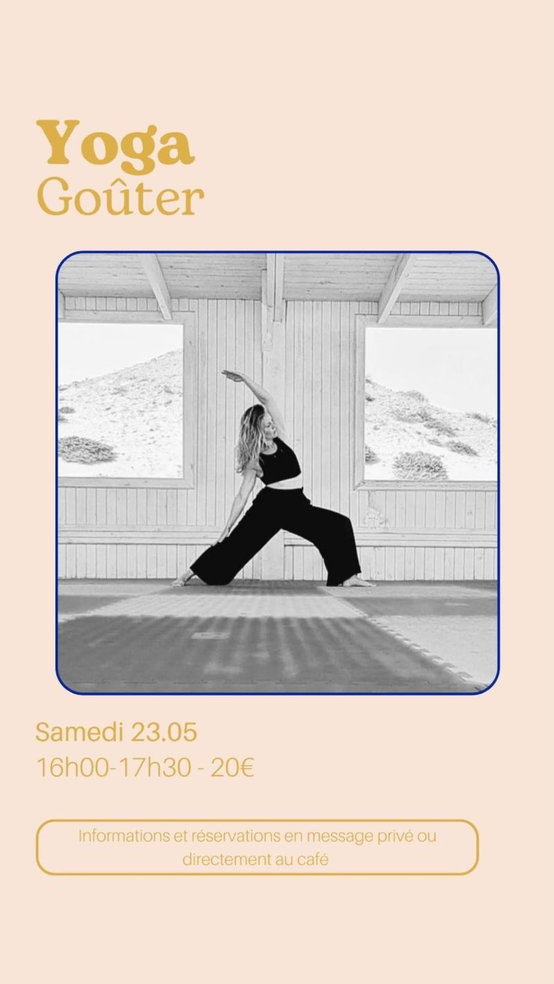 Yoga goûter Prose Café Donville-les-Bains