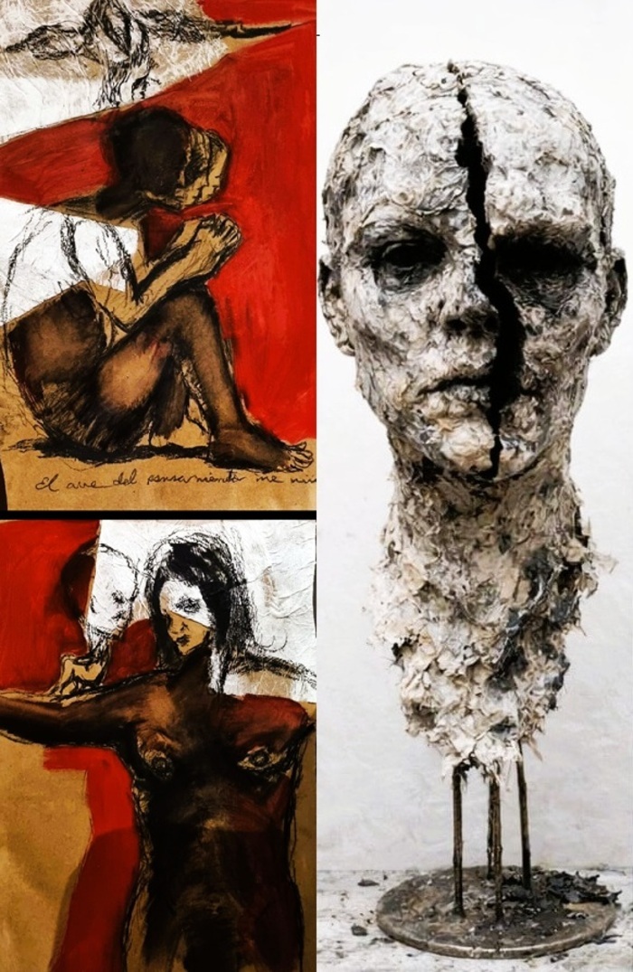 Yuniel Delgado Castillo : dessins et sculptures, Centre Culturel Arteméum, Langres