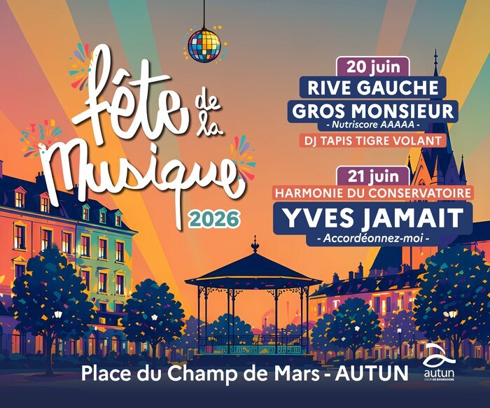 Yves JAMAIT " Accordéonnez-moi" Place du Champ de Mars