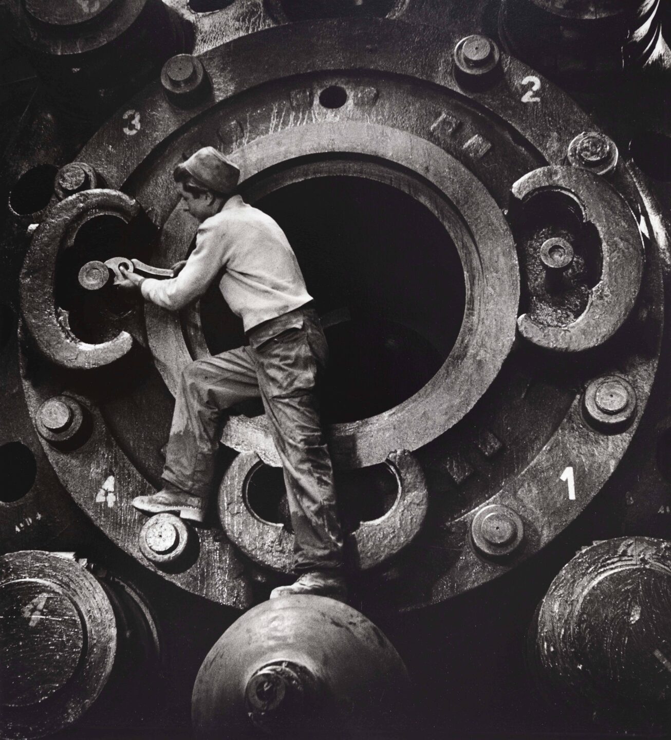 Jean Dieuzaide, Les temps modernes Maison Carrée NAY