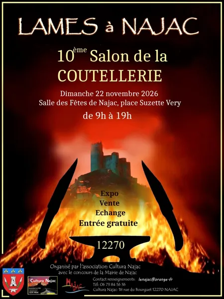 10ème Salon de la Coutellerie  Najac 2026-11-22