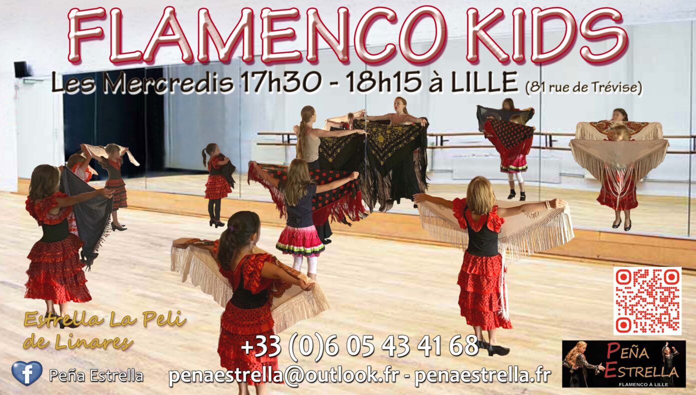 FLAMENCO KIDS Cours de danse Flamenco enfants – Peña Estrella Flamenco à Lille Le plateau