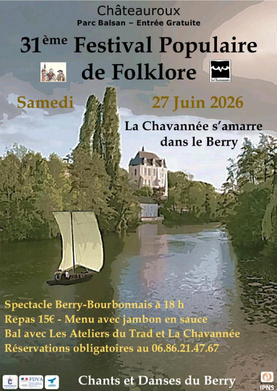 31ème édition du Festival Populaire de Folklore Châteauroux