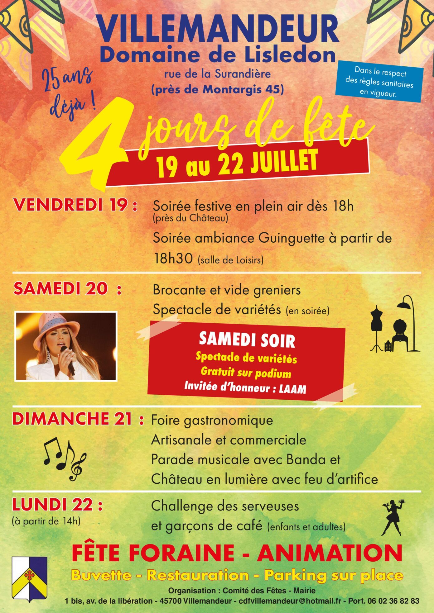 4 jours de fête  Villemandeur