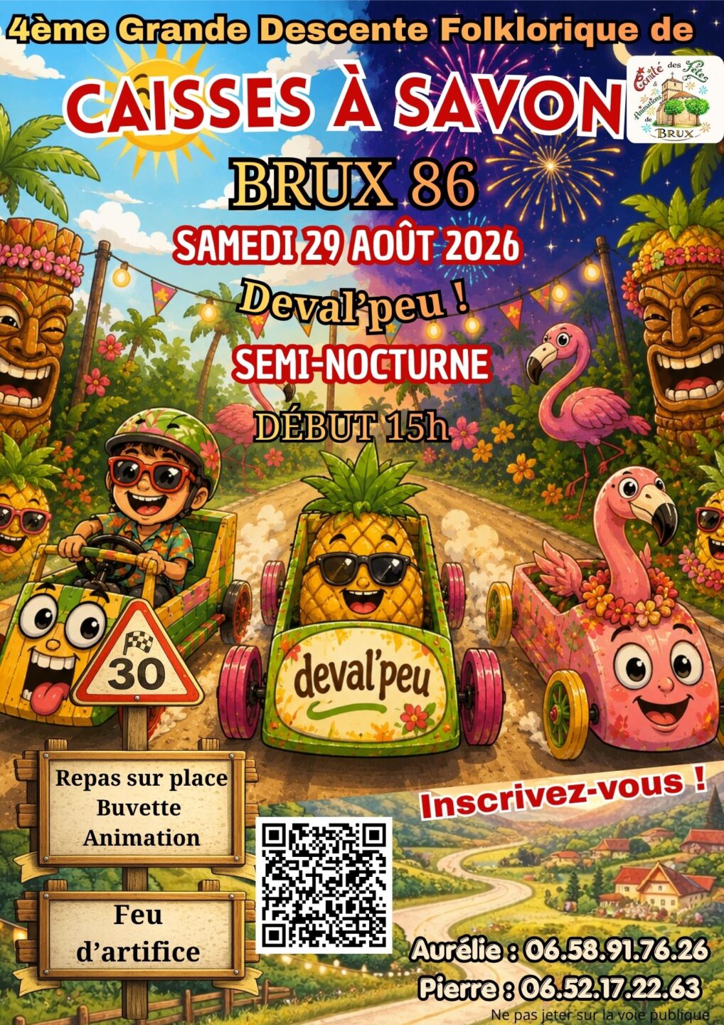 4ème Grande Descente folklorique de caisse à savon Brux