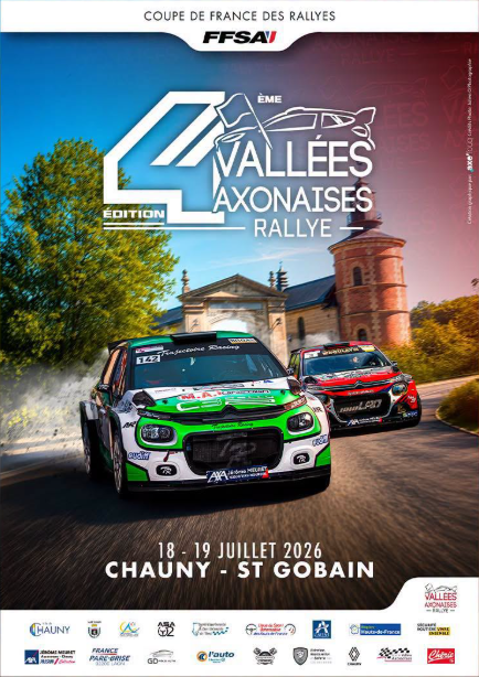 4ème rallye des vallées axonaises  Chauny