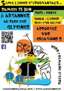5ème lâcher d’épouvantails Artannes-sur-Indre