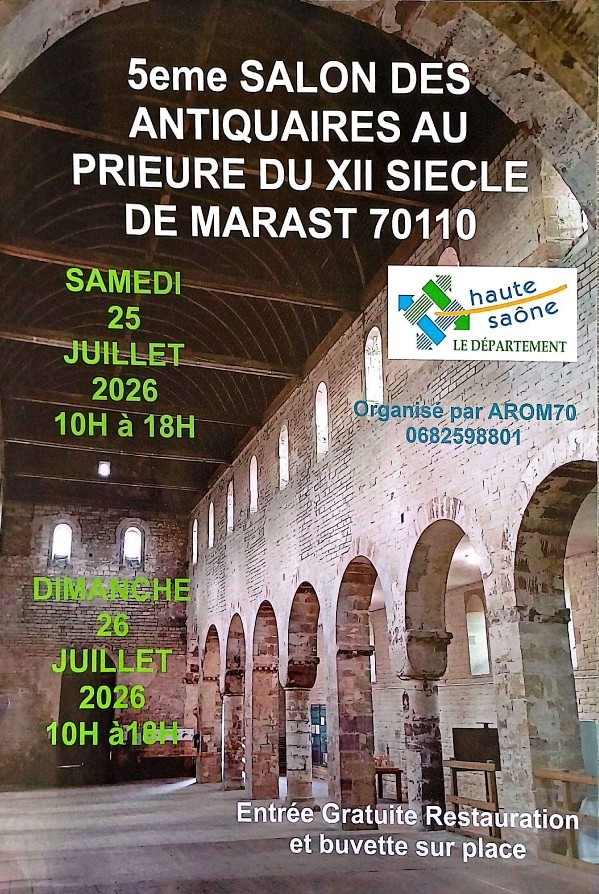 5ème Salon des Antiquaires prieuré Marast