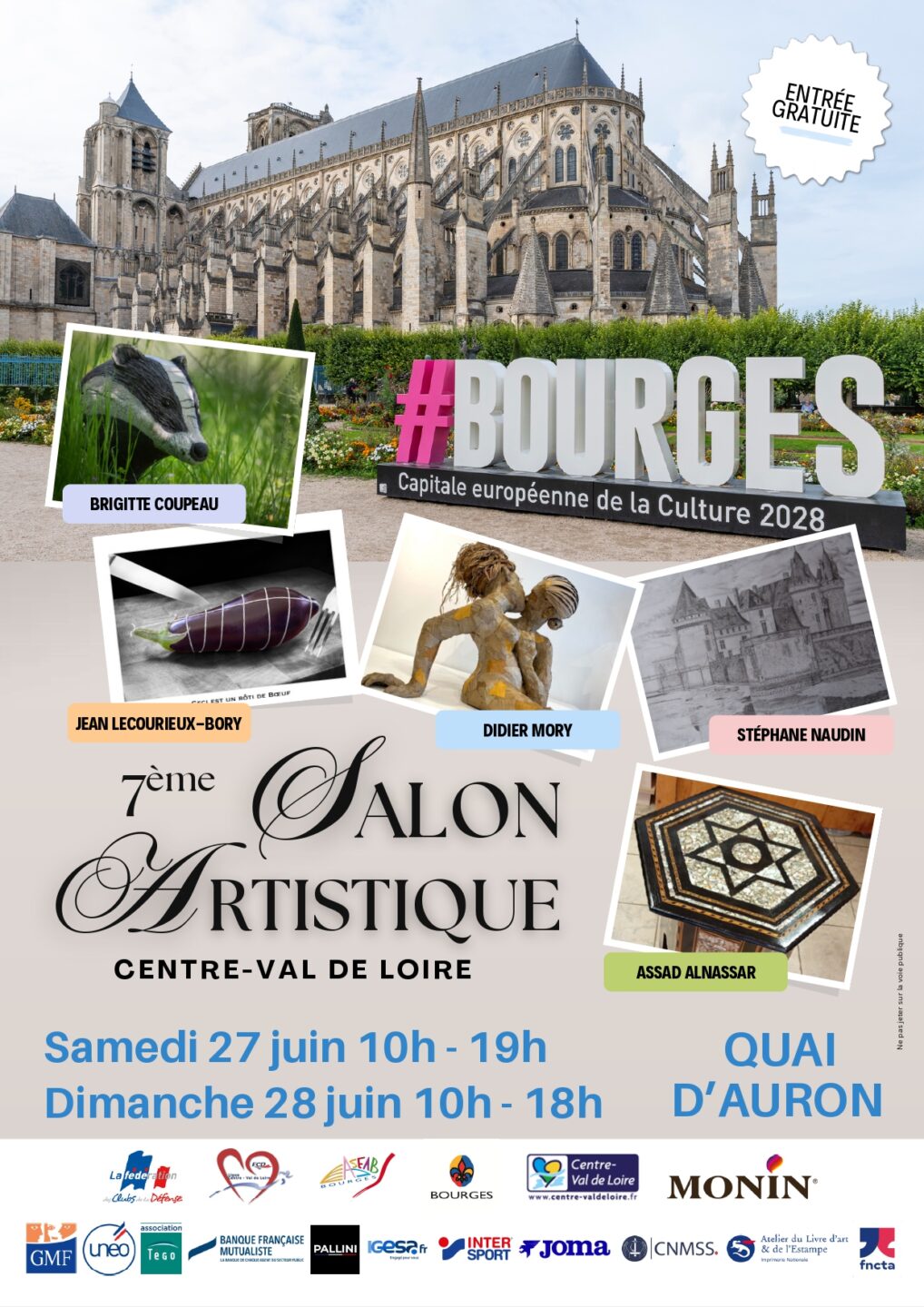 7 ème Salon Artistique Centre Val de Loire Bourges