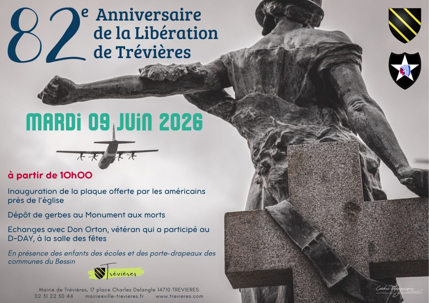 82ème anniversaire de la Libération Trévières