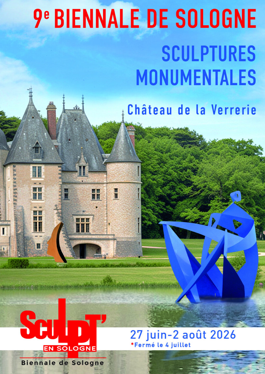 9ème biennale de Sculpt’en Sologne Oizon