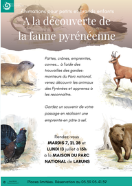 A la découverte de la faune pyrénéenne Maison du Parc National des Pyrénées Laruns