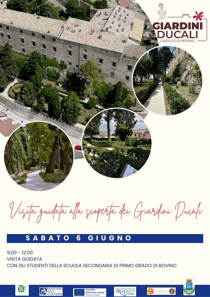 À la découverte des jardins ducaux de Bovino (FG), Giardini Pensili nel Castello Ducale di Bovino (FG), Bovino