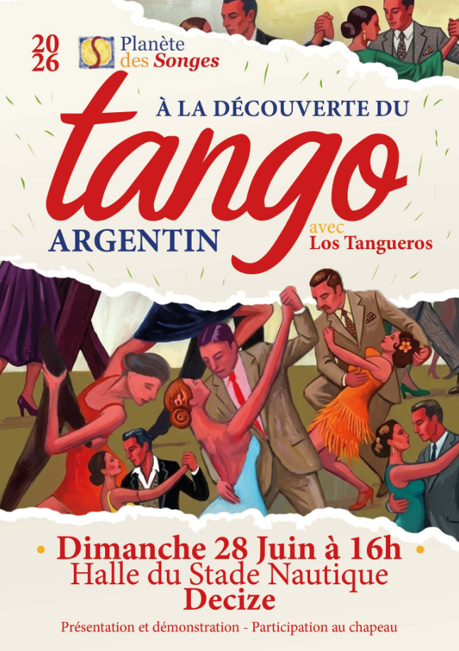 A la découverte du Tango Argentin Stade Nautique de Decize Decize