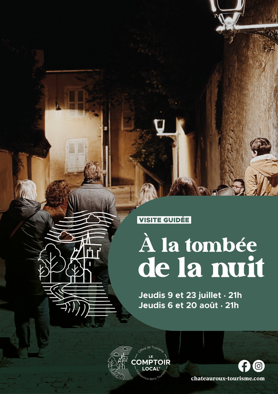 À la tombée de la nuit Le Comptoir Local® de Châteauroux Châteauroux 2026-07-09