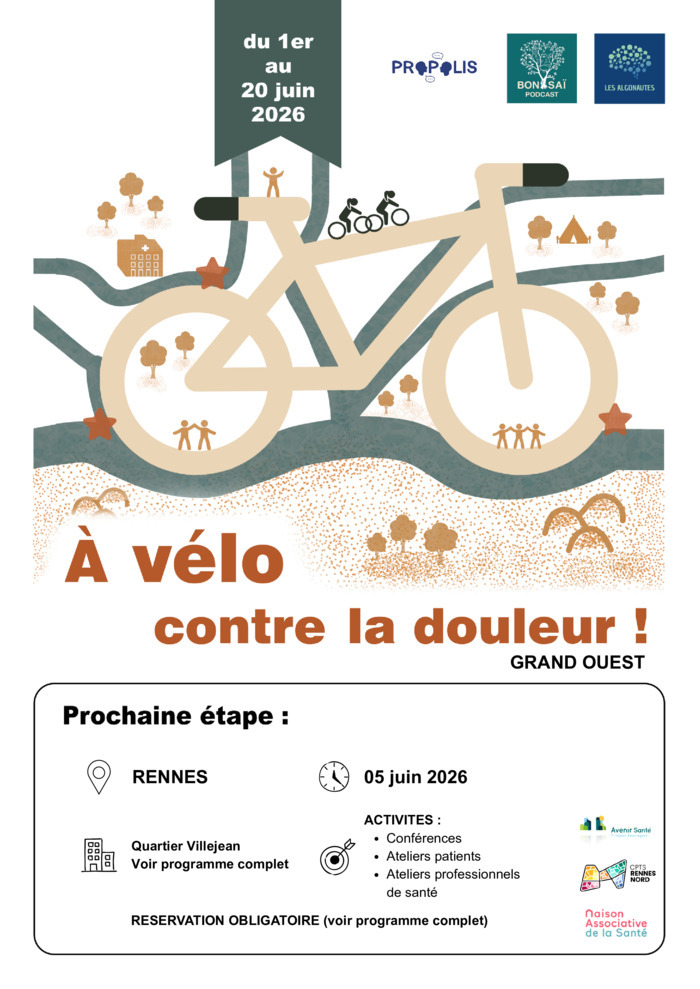 A vélo contre la douleur ! Espace Santé Olivier Sabouraud Rennes