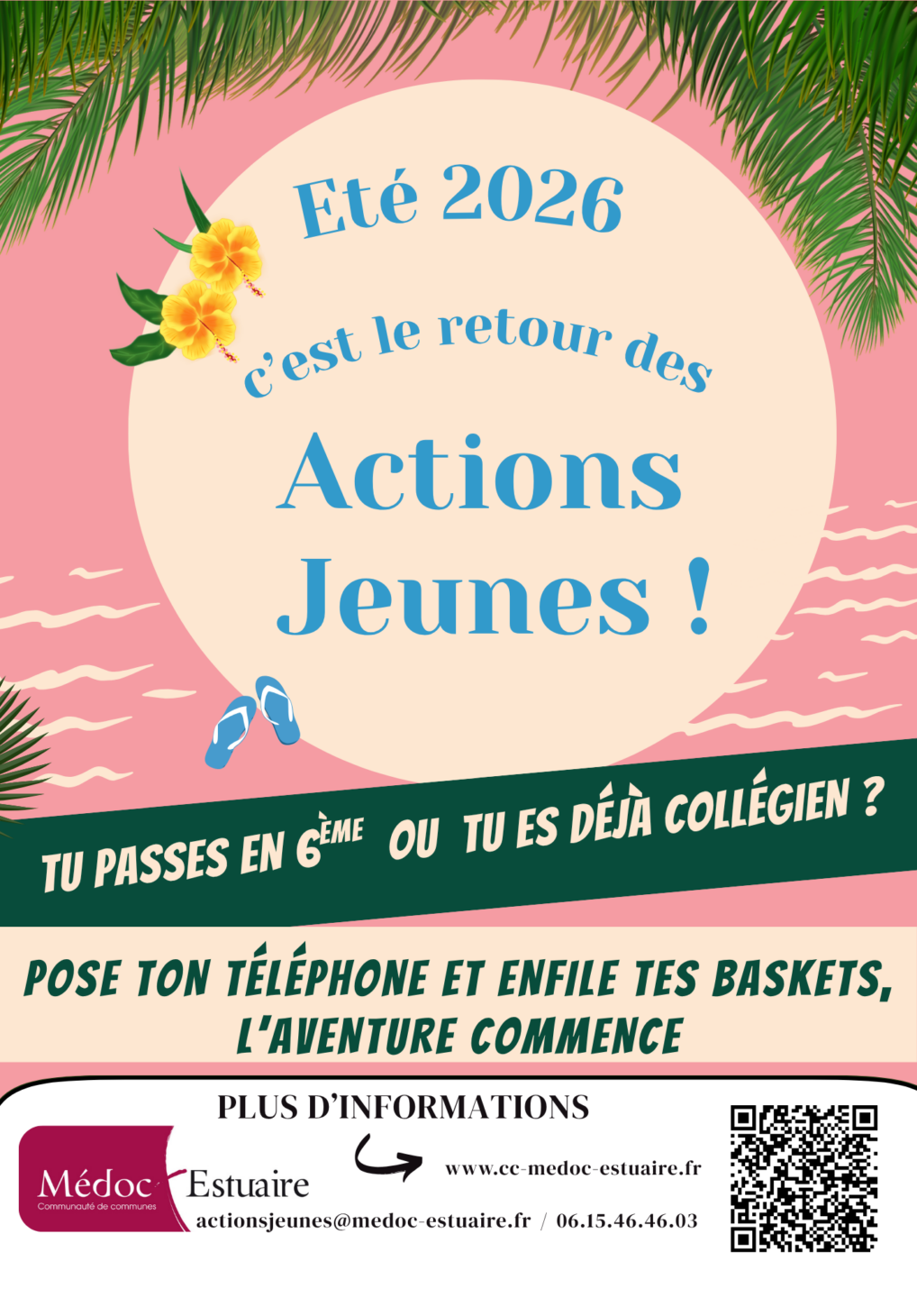 Actions jeunes Médoc Estuaire été 2026 Margaux-Cantenac