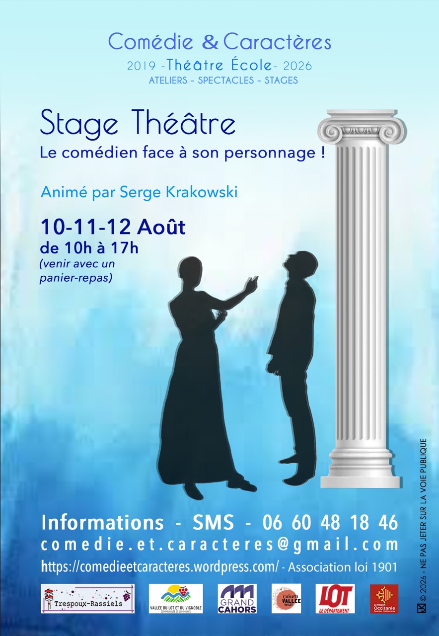 Stage Théâtre en Occitanie – Lot 46 Église désacralisée de Rassiels respoux-Rassiels