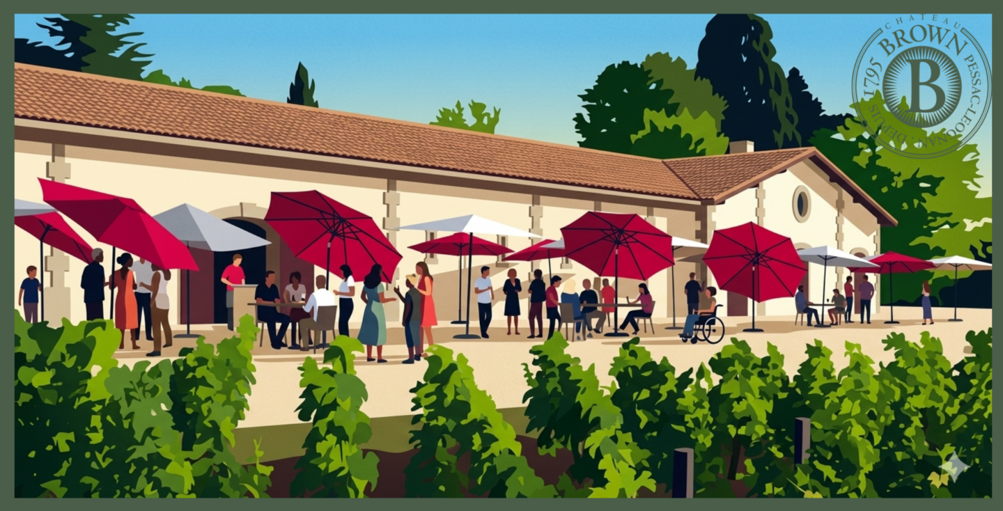 Afterworks au Château Brown Château Brown Léognan
