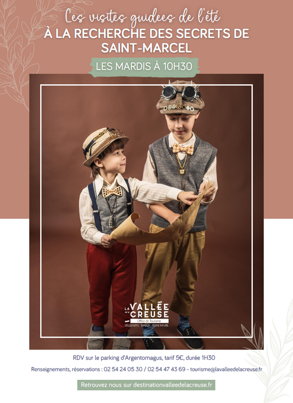 Animation A la recherche des secrets de Saint-Marcel  Saint-Marcel