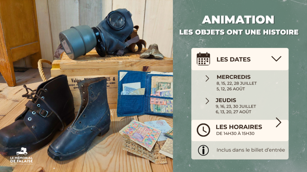 Animation Les objets ont une histoire Mémorial de Falaise Falaise