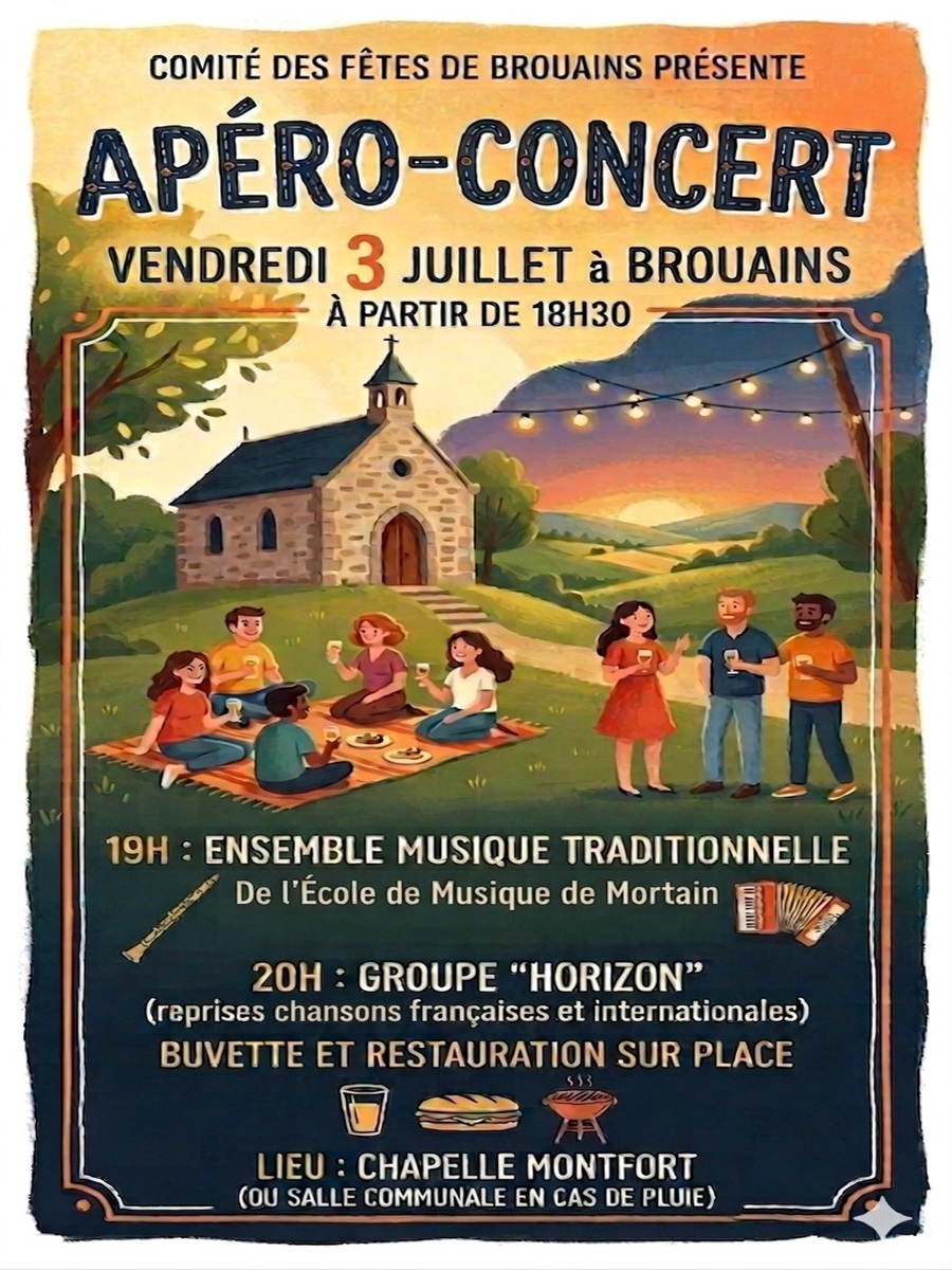 Apéro-Concert  Brouains