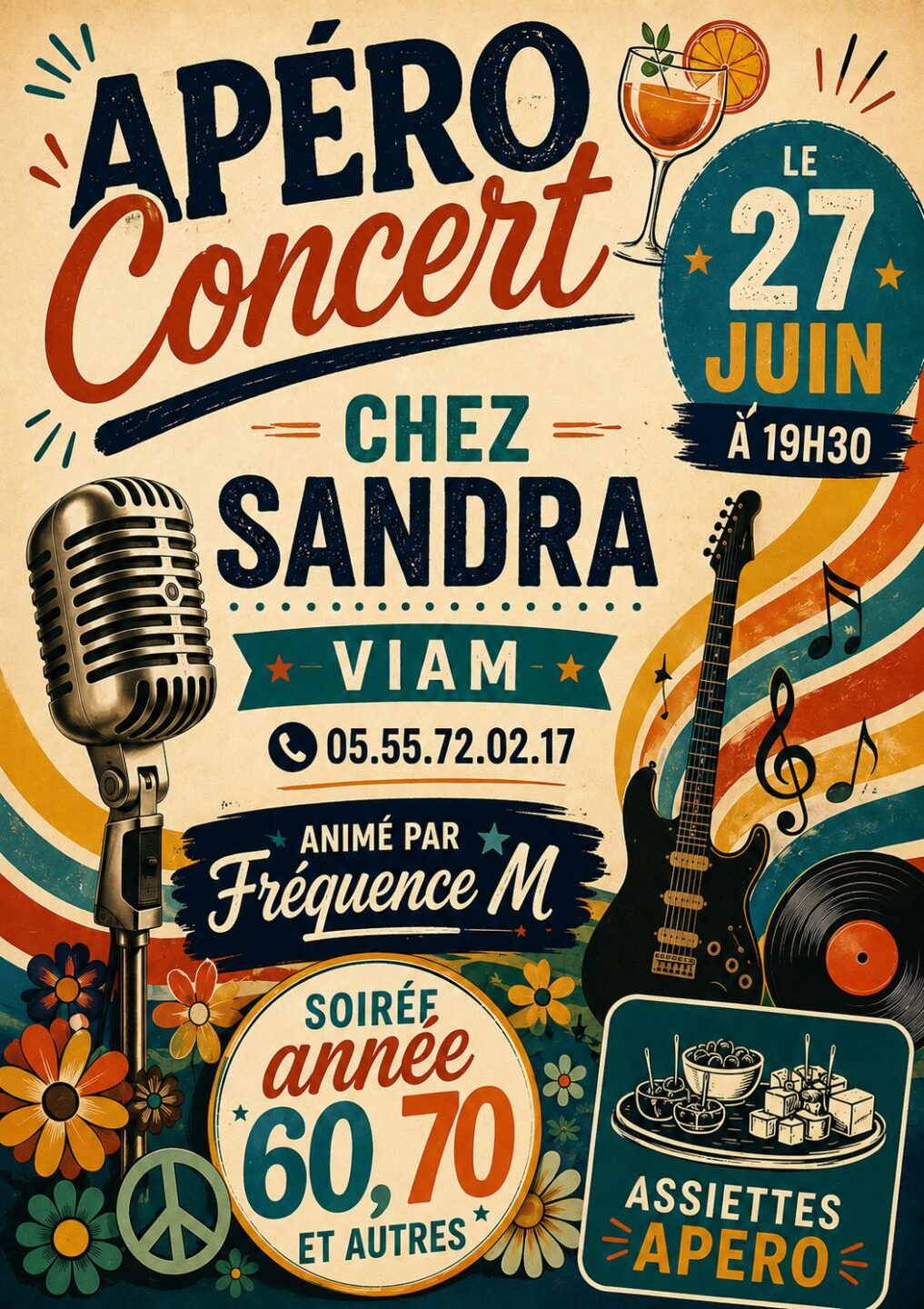 Apéro Concert chez Sandra Viam