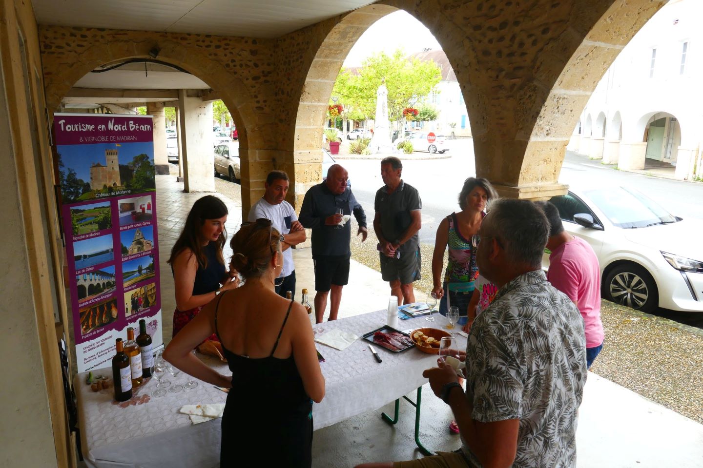 Apéro de bienvenue Syndicat du tourisme Coteaux Béarn Madir Arzacq-Arraziguet