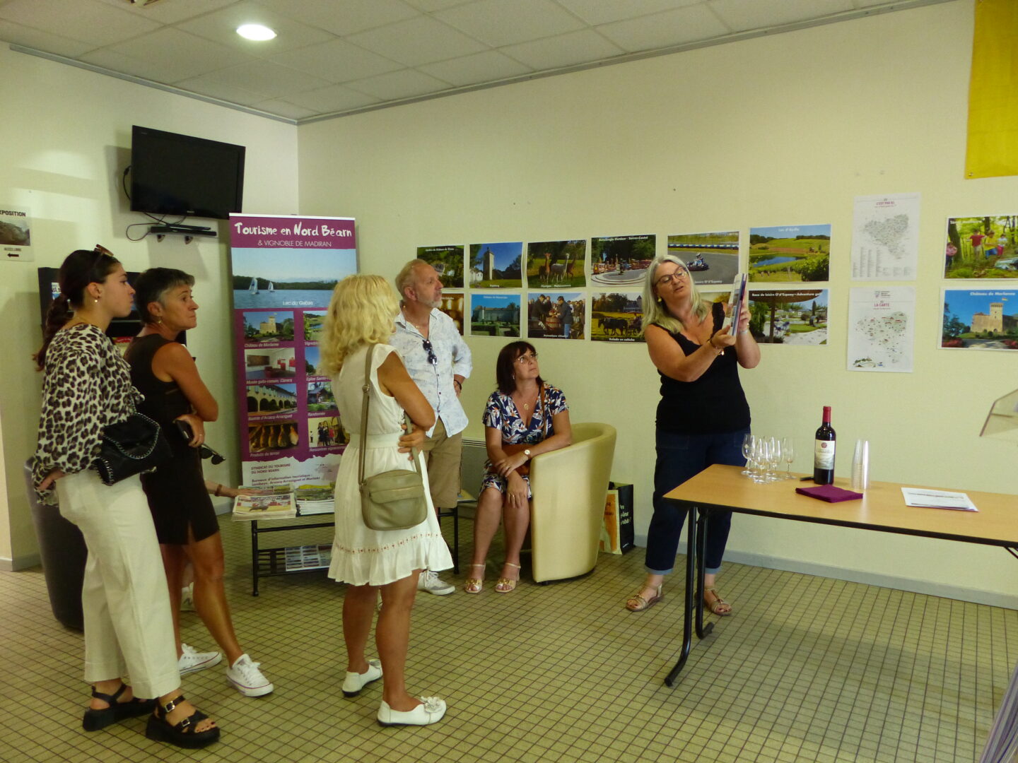 Apéro de bienvenue Syndicat du Tourisme Nord Béarn Morlaàs