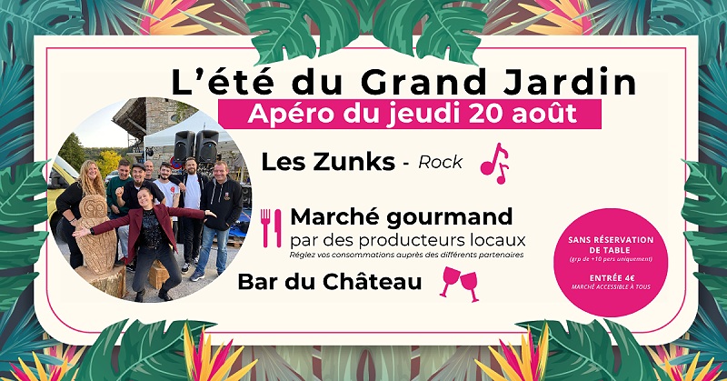 Apéro du jeudi 20 août Les Zunks Joinville