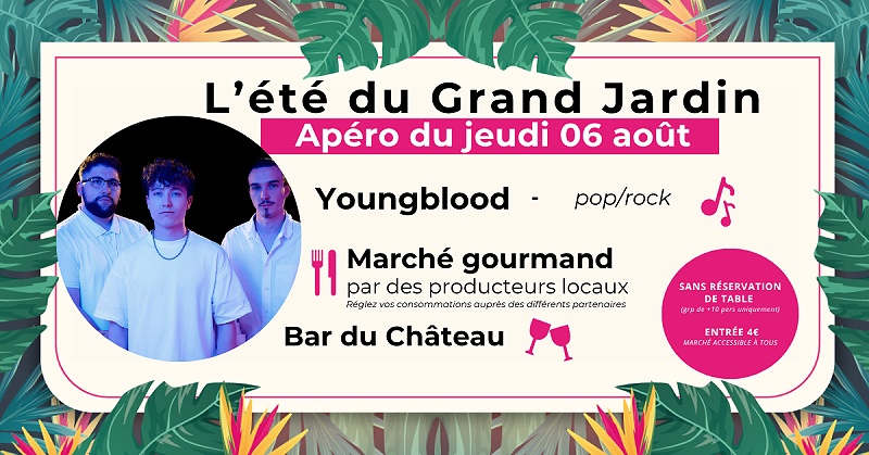 Apéro du jeudi 6 août Youngblood Joinville