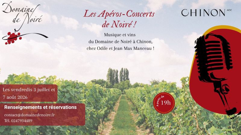Apéros-concerts de Noiré Chinon