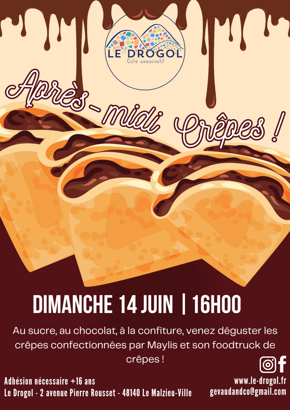 APRÈS-MIDI CRÊPES Le Malzieu-Ville