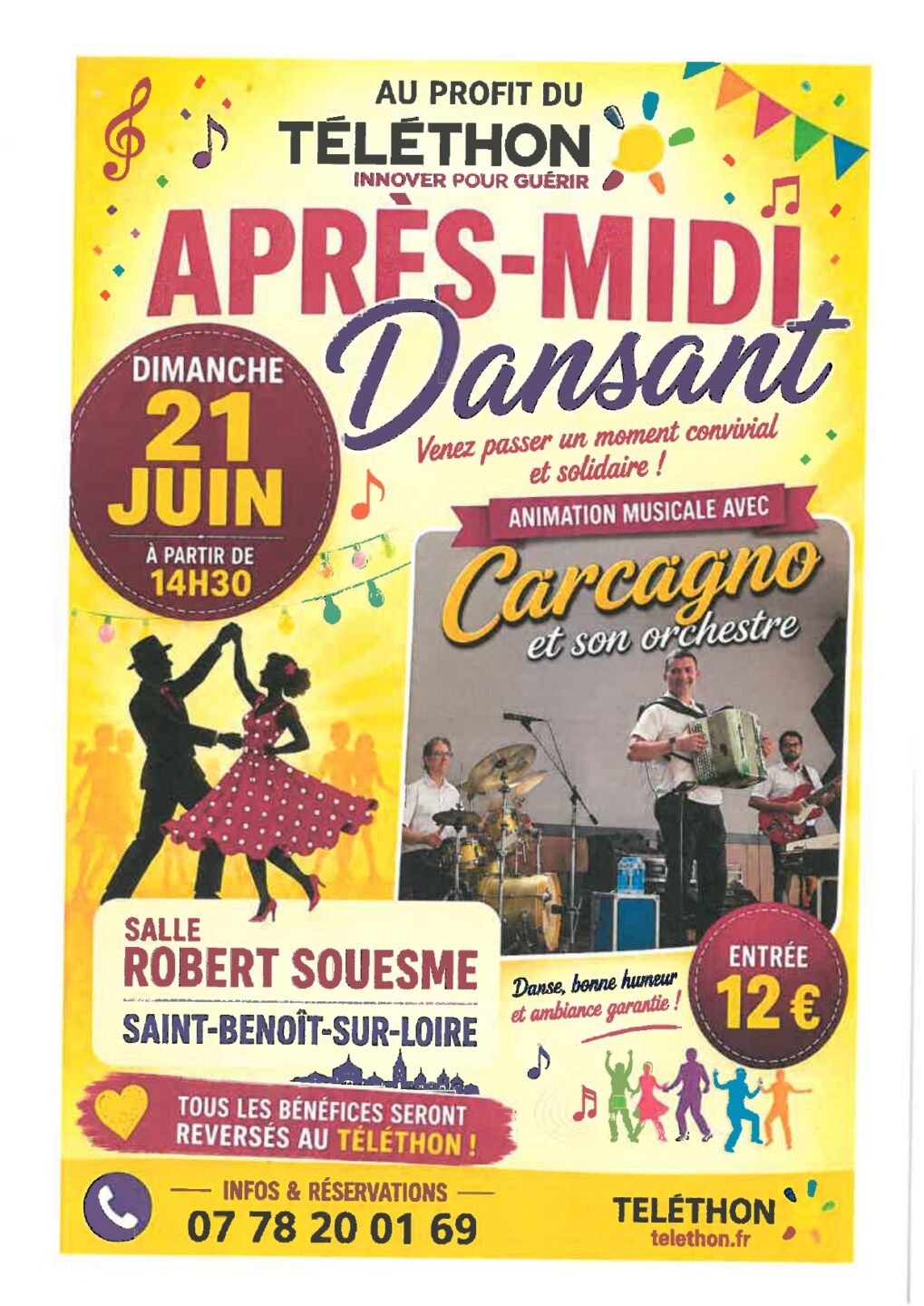 Après-midi dansant Saint-Benoît-sur-Loire
