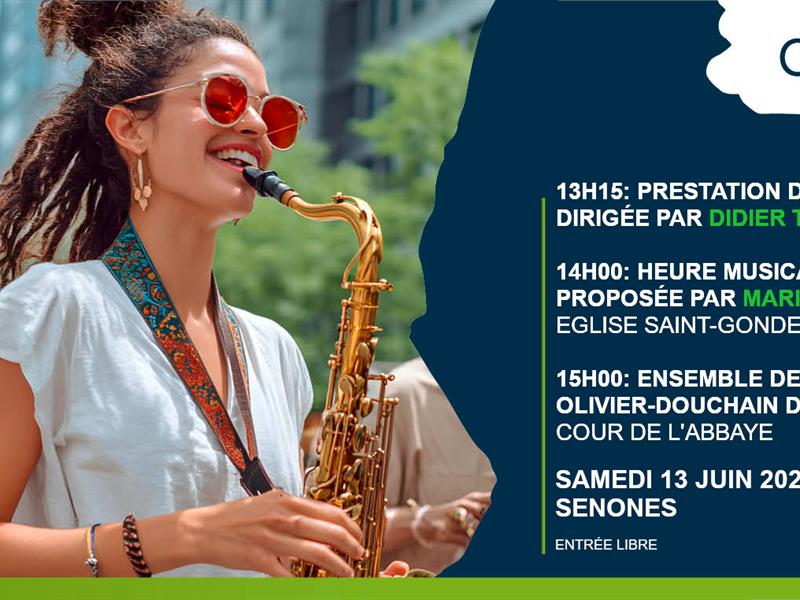 Après-midi musicale à Senones en compagnie des élèves et professeurs du conservatoire Senones