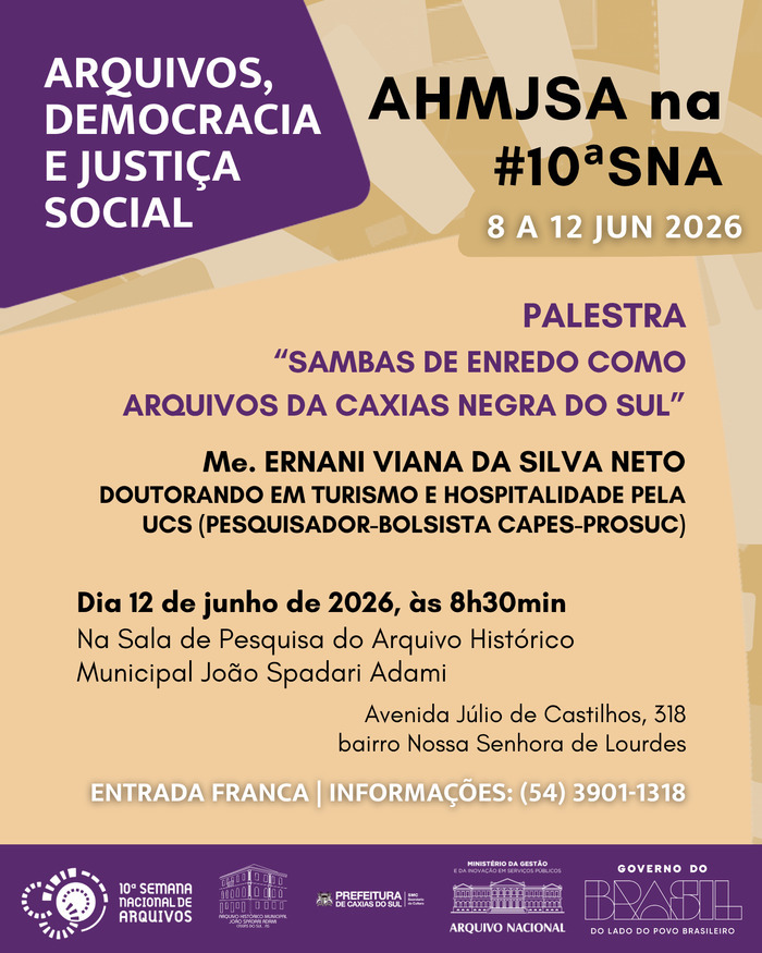 Arquivo Histórico Municipal João Spadari Adami Caxias do Sul