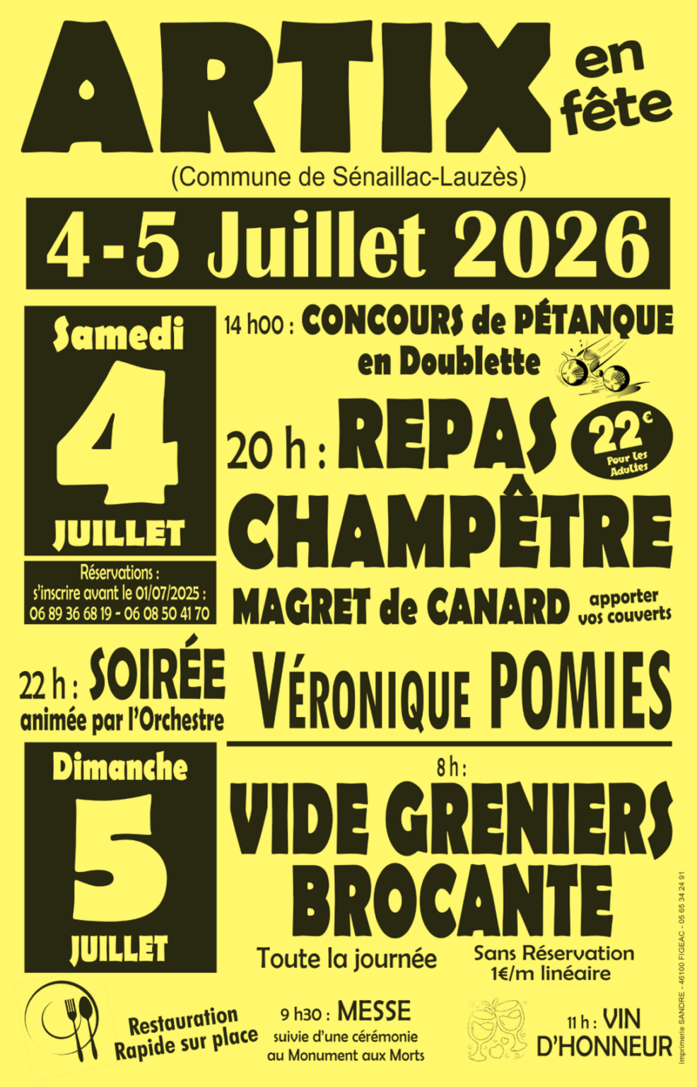 Artix en fête  Sénaillac-Lauzès