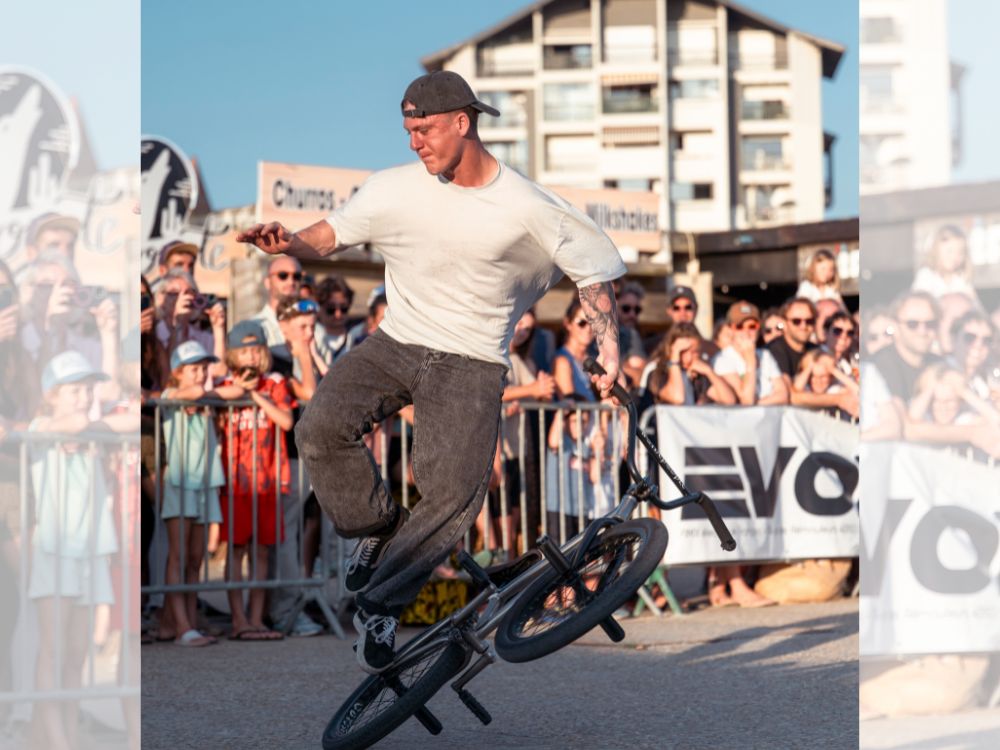 Arts urbains BMX Skatepark et chapiteau Seignosse