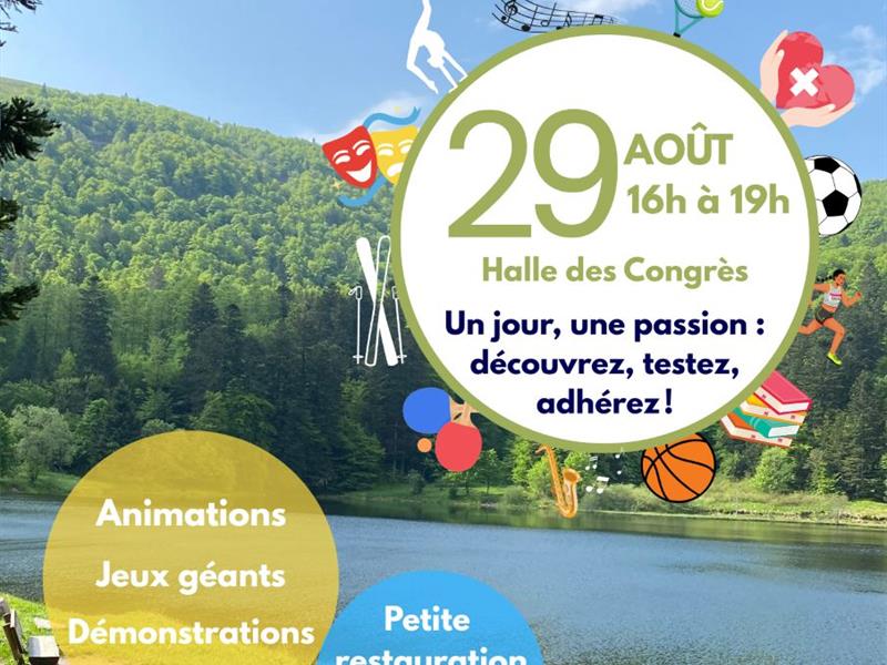Associations en fête Halle des Congrès La Bresse