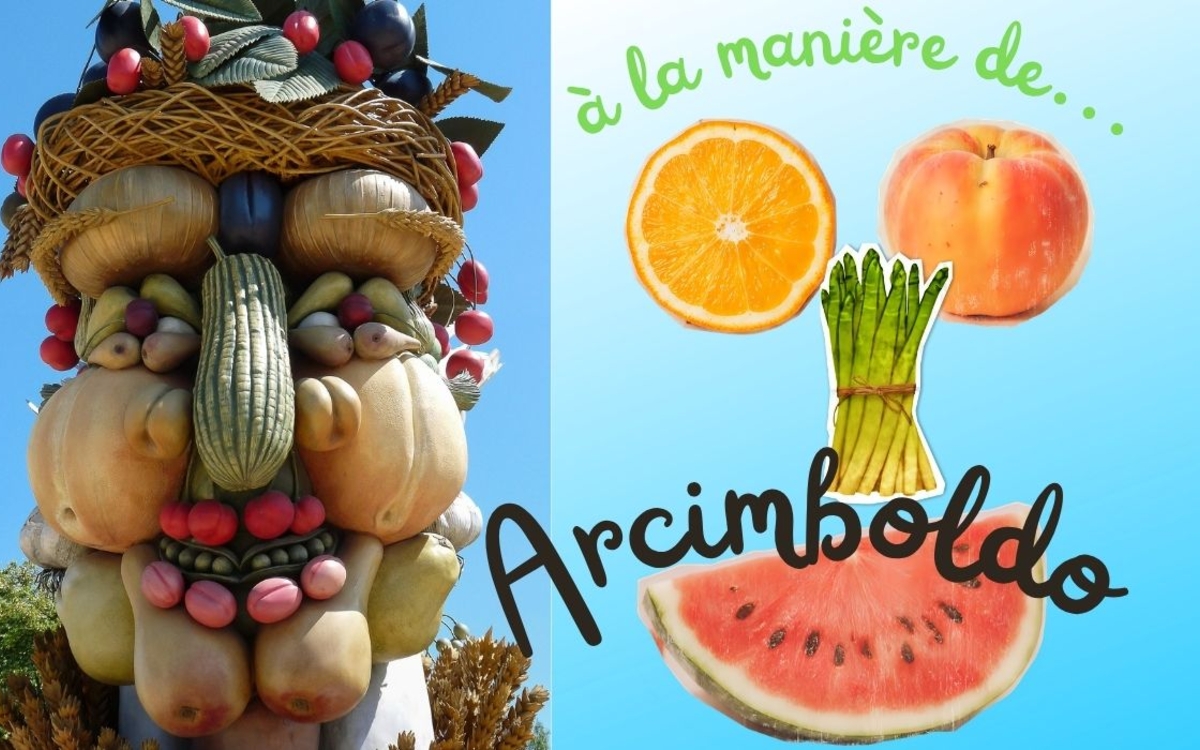 Atelier créatif "à la manière de…" Arcimboldo Bibliothèque Saint-Eloi Paris