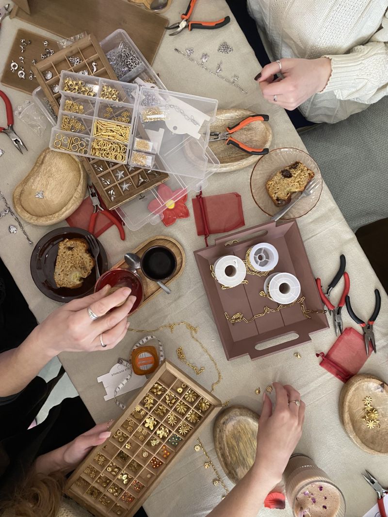 Atelier créatif Bijoux personnalisés Hotel Mercure Granville